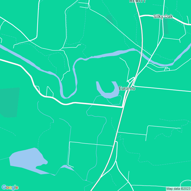 Map showing the location of Rick E J in Euramo, QLD 4854