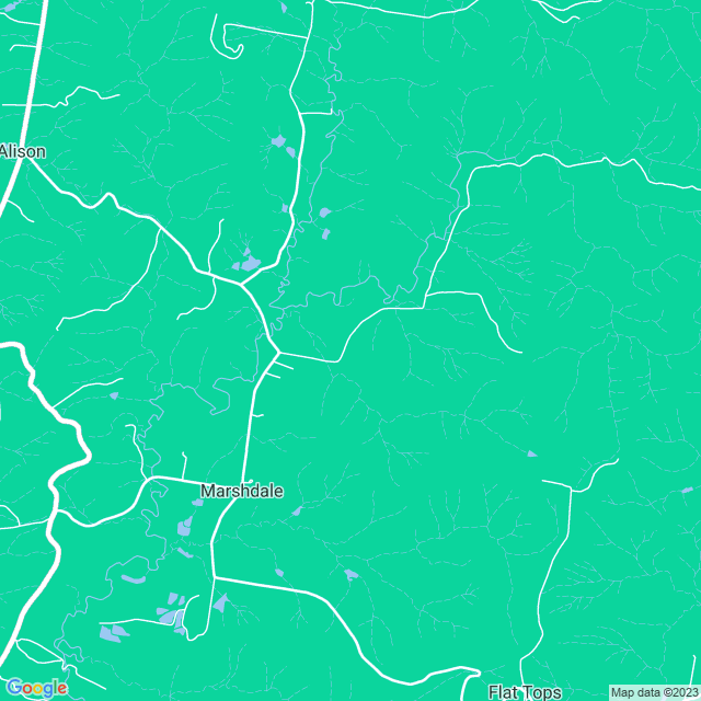 Map showing the location of Spring Valley in Marshdale, NSW 2420