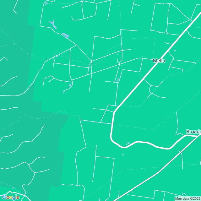 Map showing the location of North West Freedom Eggs in Mella, TAS 7330