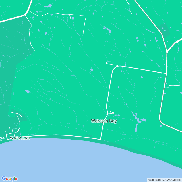 Map showing the location of Williams K & B in Waratah Bay, VIC 3959