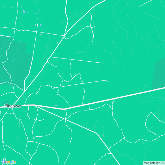 Map showing the location of Passing Clouds Vineyard in Kingower, VIC 3517