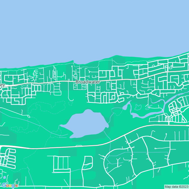 Map showing the location of Capeview Carpentry in Broadwater, WA 6280