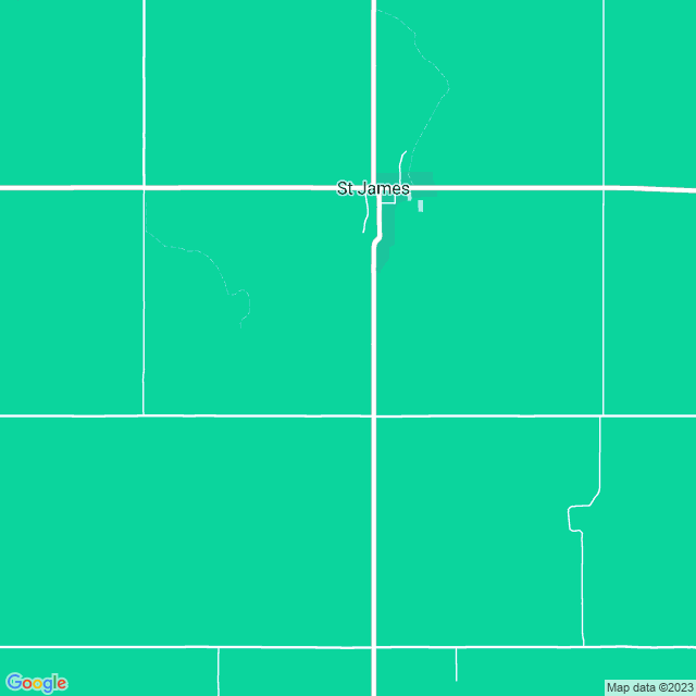 Map showing the location of Hotel St James in St James, VIC 3727