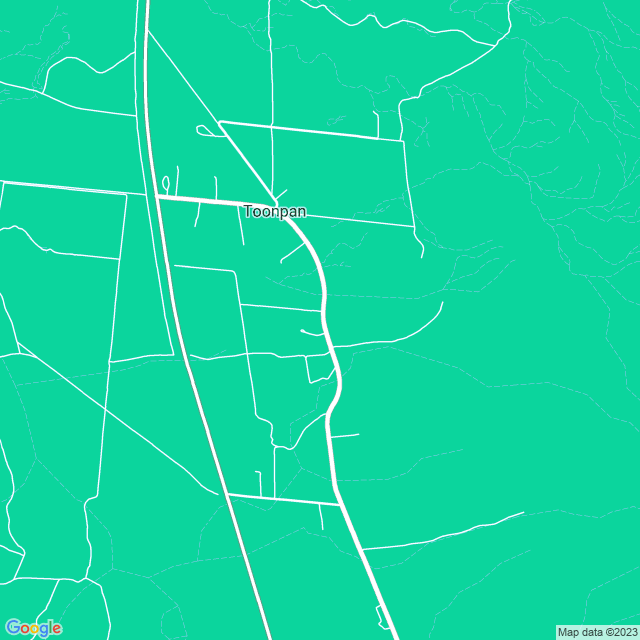 Map showing the location of Harcoo in Toonpan, QLD 4816