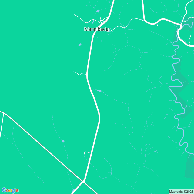 Map showing the location of Mount Bute in Mannibadar, VIC 3360