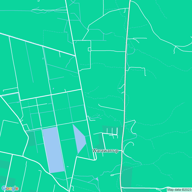 Map showing the location of Harvey Tree Care in Warawarrup, WA 6220