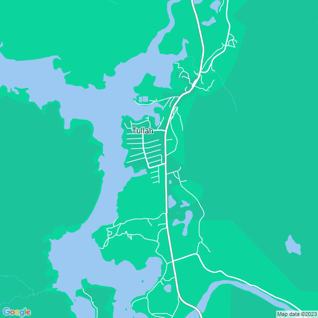 Map showing the location of Tullah Tavern in Tullah, TAS 7321