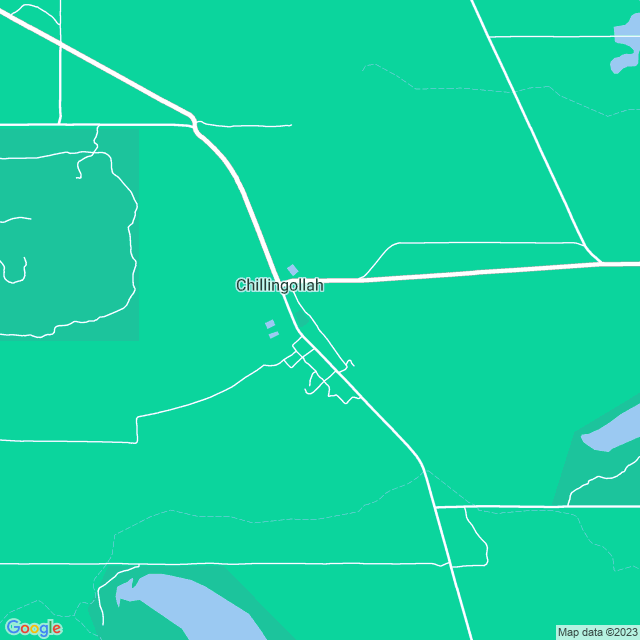 Map showing the location of Vicgrain Limited in Chillingollah, VIC 3585