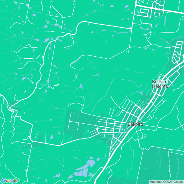 Map showing the location of Mount View Grange in Bellbird, NSW 2325