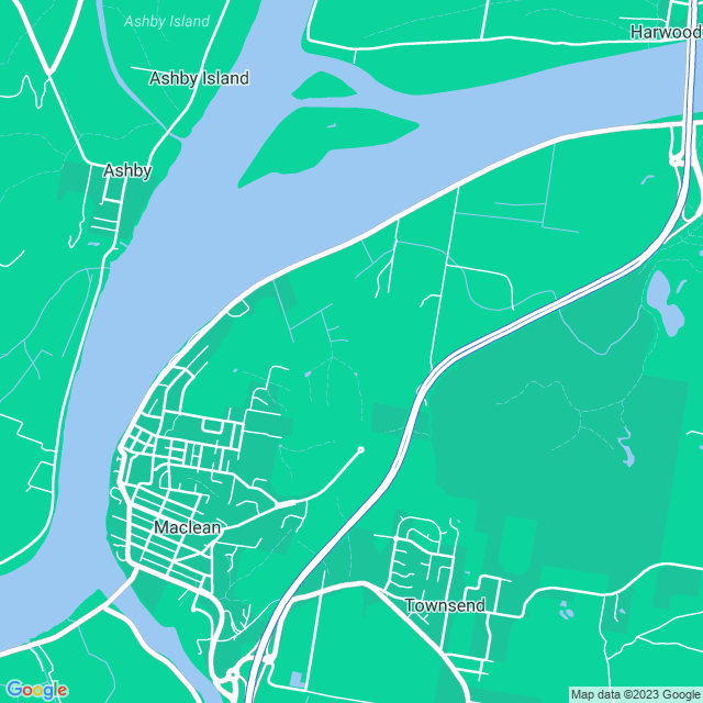 Map showing the location of Davidson Michael in Townsend, NSW 2463