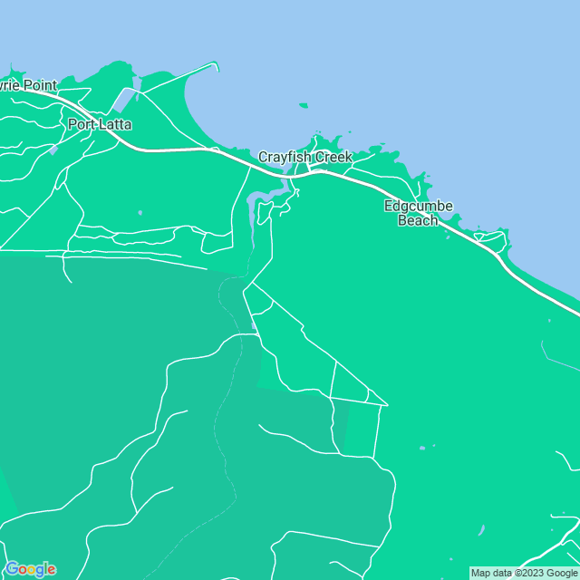 Map showing the location of Jared M. Hicks in Crayfish Creek, TAS 7321