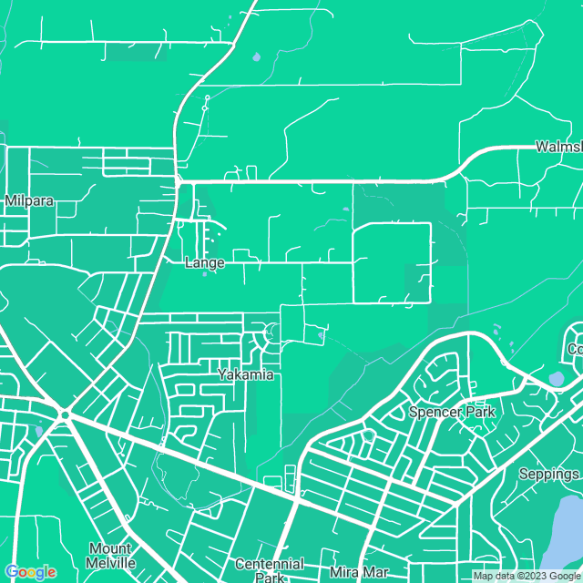 Map showing the location of Jaffa Java Cafe in Lange, WA 6330
