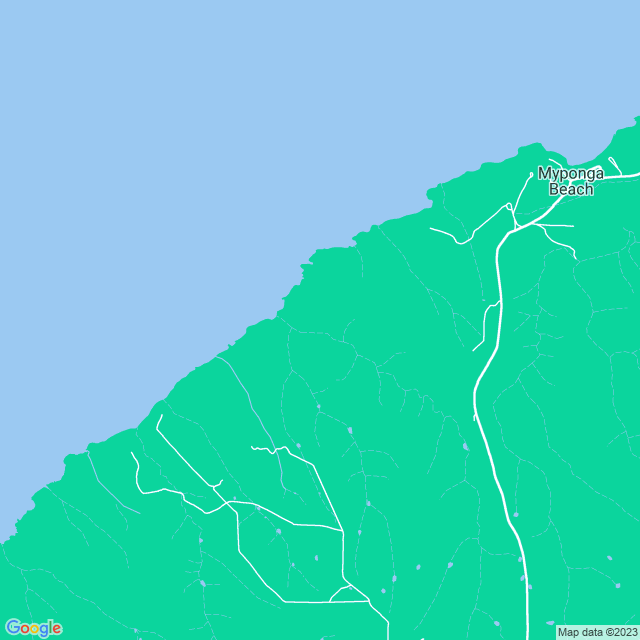 Map showing the location of Brooklyn Farm in Myponga Beach, SA 5202