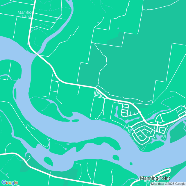 Map showing the location of Seashells Cafe in Harrington, NSW 2427