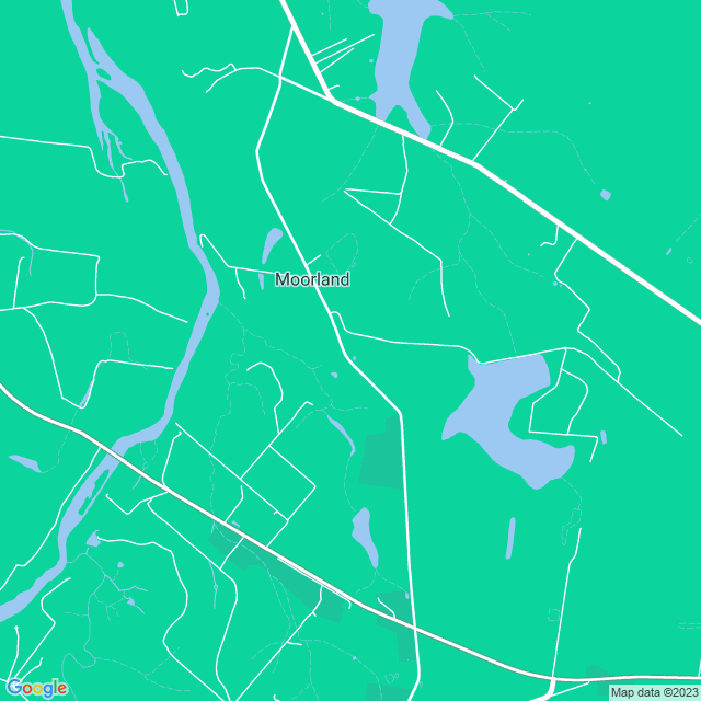 Map showing the location of Bryans Free Range Eggs in Moorland, QLD 4670
