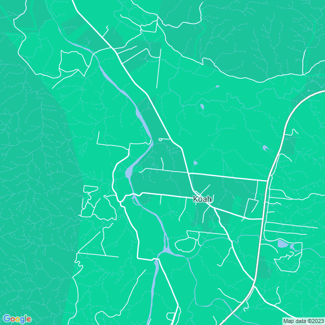 Map showing the location of Coffee with James in Koah, QLD 4881