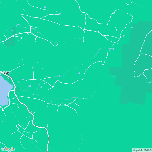 Map showing the location of Deep Bay Waters in Deep Bay, TAS 7112
