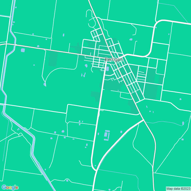 Map showing the location of Cottam Engineering in Berrigan, NSW 2712
