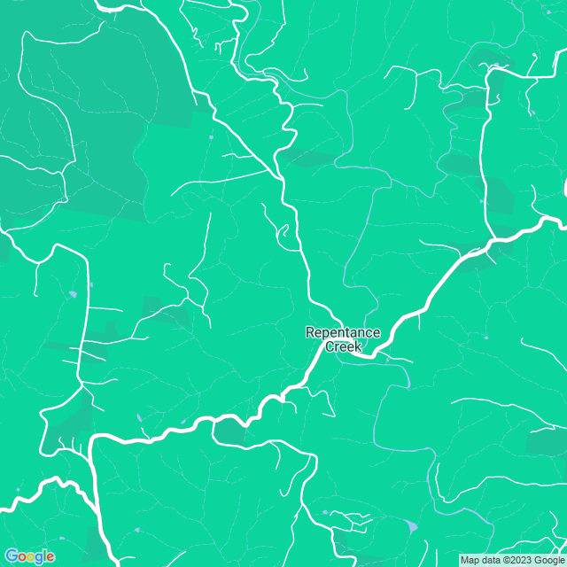 Map showing the location of Inkarnation Web Design in Repentance Creek, NSW 2480