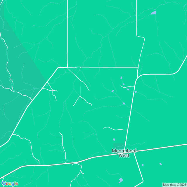 Map showing the location of EDPF Services in Moormbool West, VIC 3523