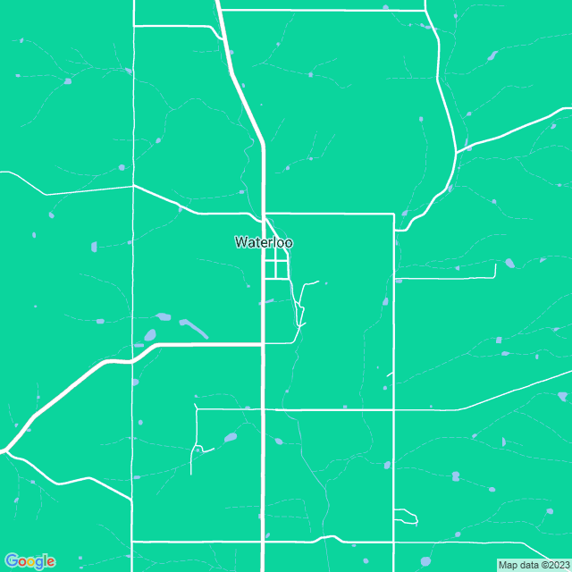 Map showing the location of Waterloo Playground in Waterloo, SA 5413