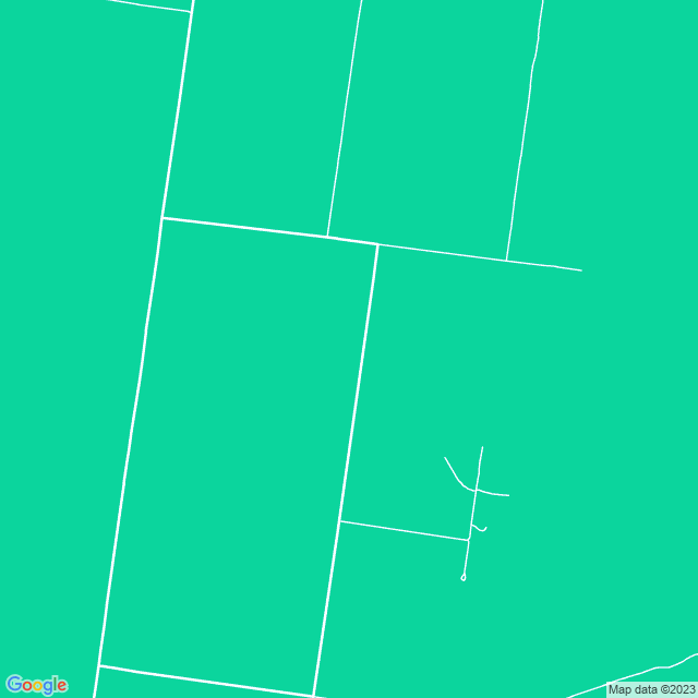 Map showing the location of Brown R E in Goranba, QLD 4421