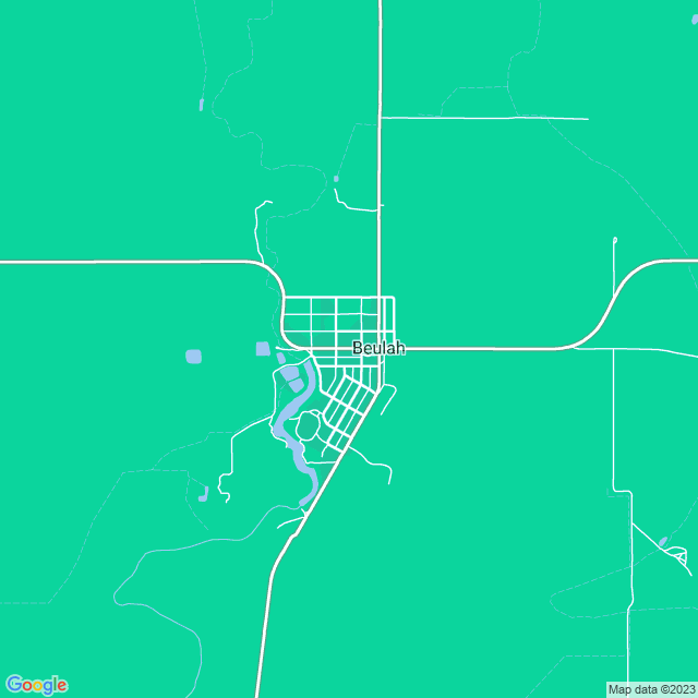 Map showing the location of Griffith Elder (Aust.) in Beulah, VIC 3395