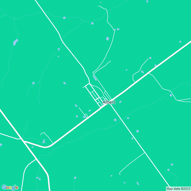 Map showing the location of Shell in Albert, NSW 2873