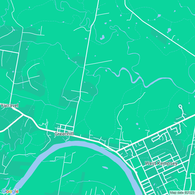 Map showing the location of Spotted Frog Cafe in Greenhill, NSW 2440