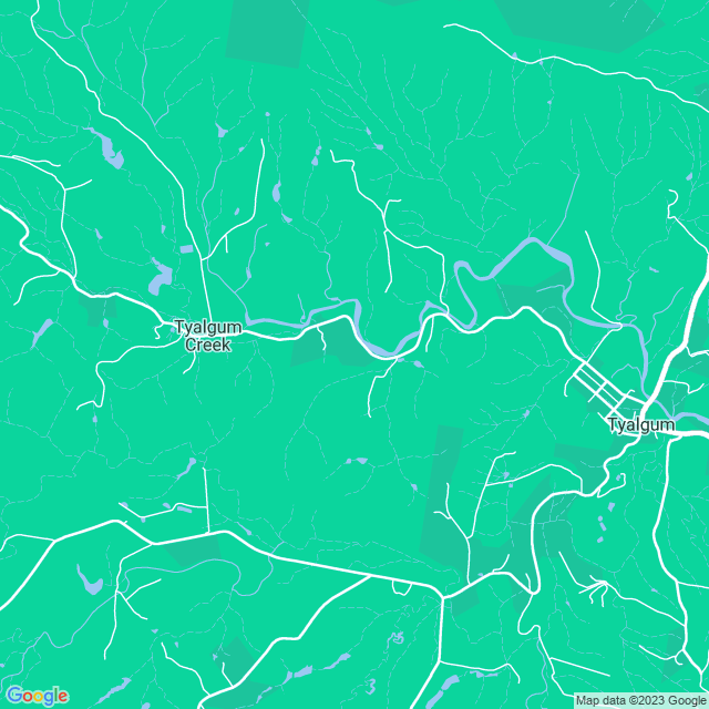 Map showing the location of Tyalgum Fabricators in Tyalgum Creek, NSW 2484