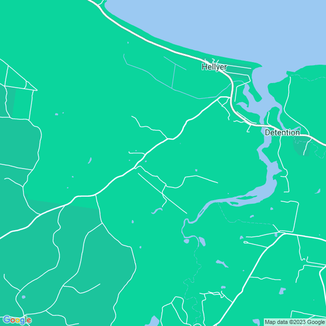 Map showing the location of Murray's Transport in Hellyer, TAS 7321