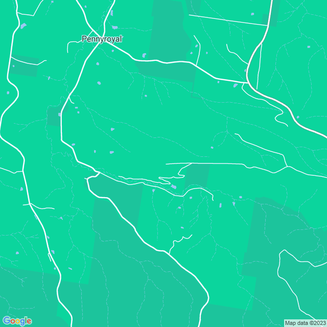 Map showing the location of Gannon Built in Pennyroyal, VIC 3235