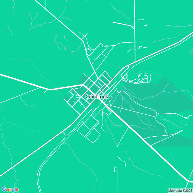 Map showing the location of Cranbrook Primary School in Cranbrook, WA 6321
