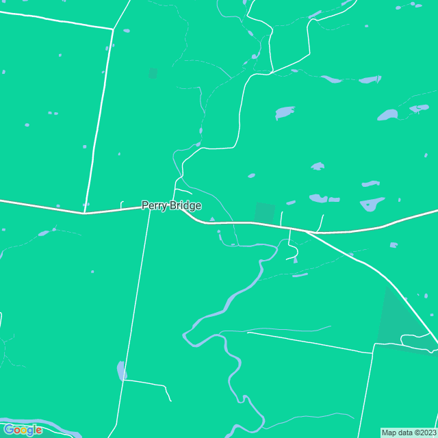 Map showing the location of Hawkes N E in Perry Bridge, VIC 3862