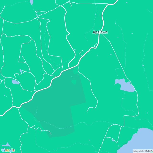 Map showing the location of Devil's Corner in Apslawn, TAS 7190