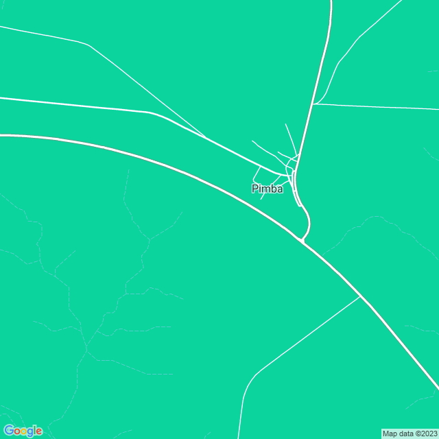 Map showing the location of Pimba Service Centre in Pimba, SA 5720