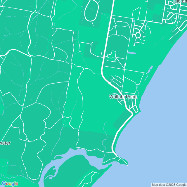 Map showing the location of Postcode Maintenance in Wallabi Point, NSW 2430