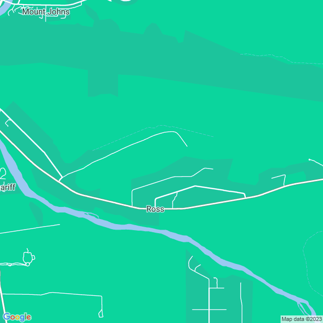 Map showing the location of Rangeview Pet Resort in Ross, NT 873