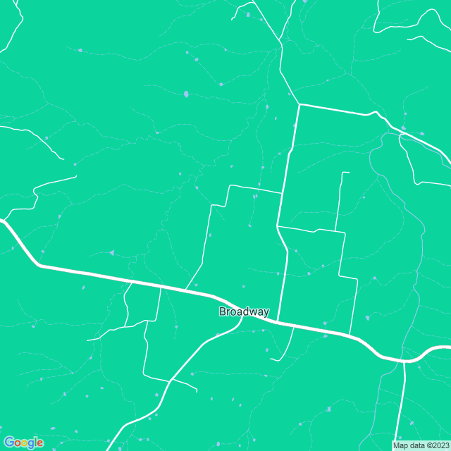 Map showing the location of Winters Deep in Broadway, NSW 2581