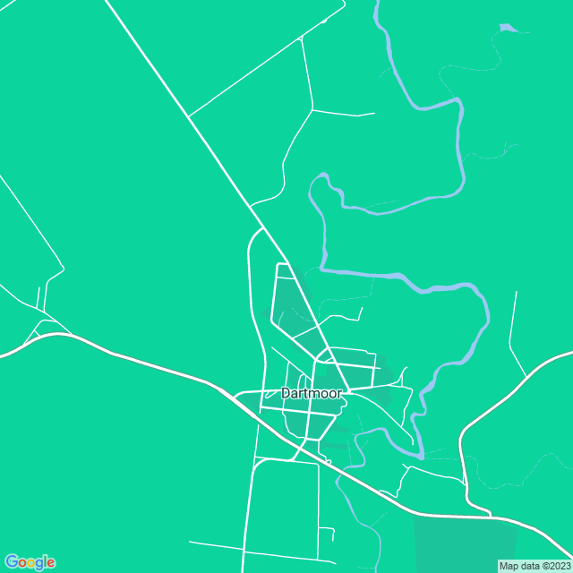 Map showing the location of Lazybones Cafe in Dartmoor, VIC 3304