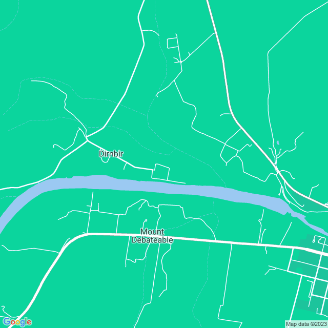 Map showing the location of McConnell Lookout in Dirnbir, QLD 4625