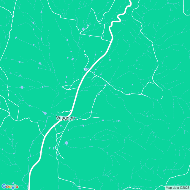 Map showing the location of Peronne in Wiagdon, NSW 2795
