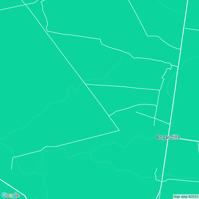 Map showing the location of Rush J B & Sons in Bogandilla, QLD 4425