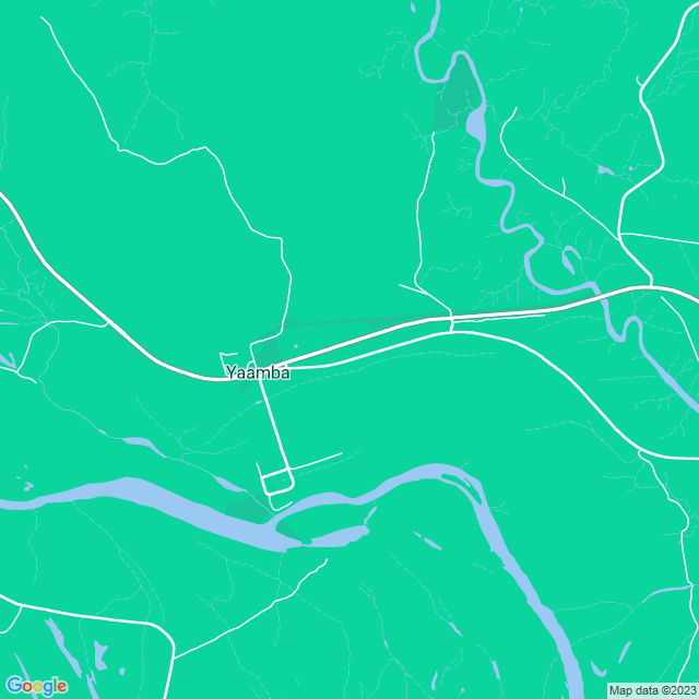 Map showing the location of River Camp in Yaamba, QLD 4704