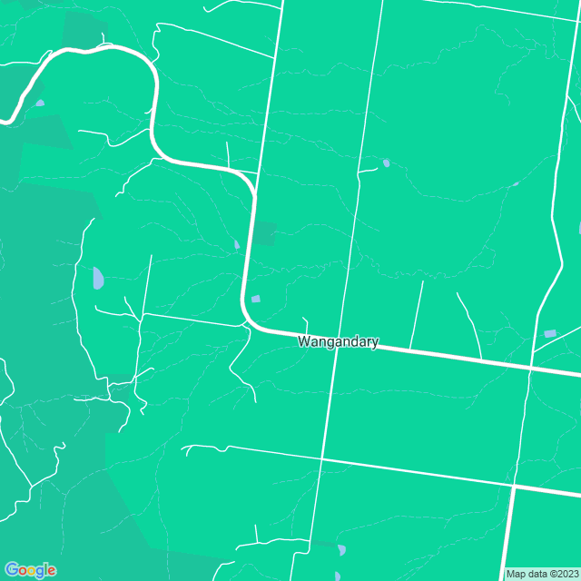 Map showing the location of Granite Range Estate in Wangandary, VIC 3678