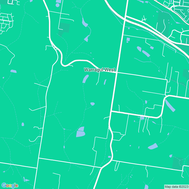 Map showing the location of Kubale Construction in Warragul West, VIC 3821