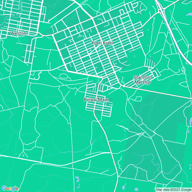 Map showing the location of Peter Meddows Advanced Driver Training in Pelaw Main, NSW 2327