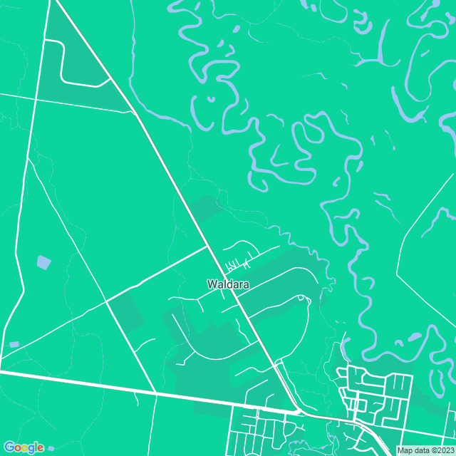 Map showing the location of PC & TA Schultz - Builders in Waldara, VIC 3678