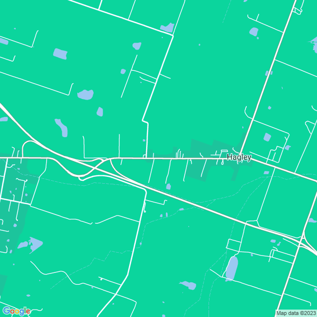 Map showing the location of Quamby Estate in Hagley, TAS 7292