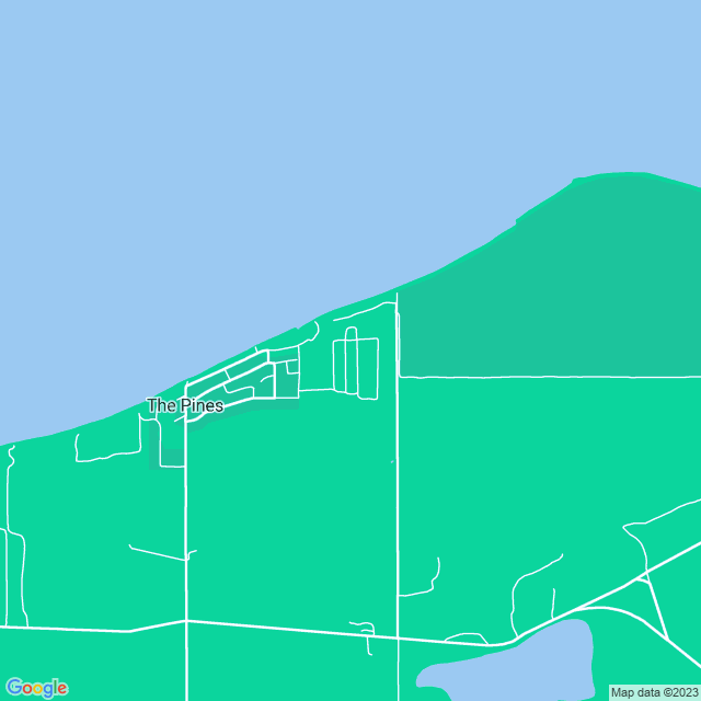 Map showing the location of Corny Point Rural School in Couch Beach, SA 5577